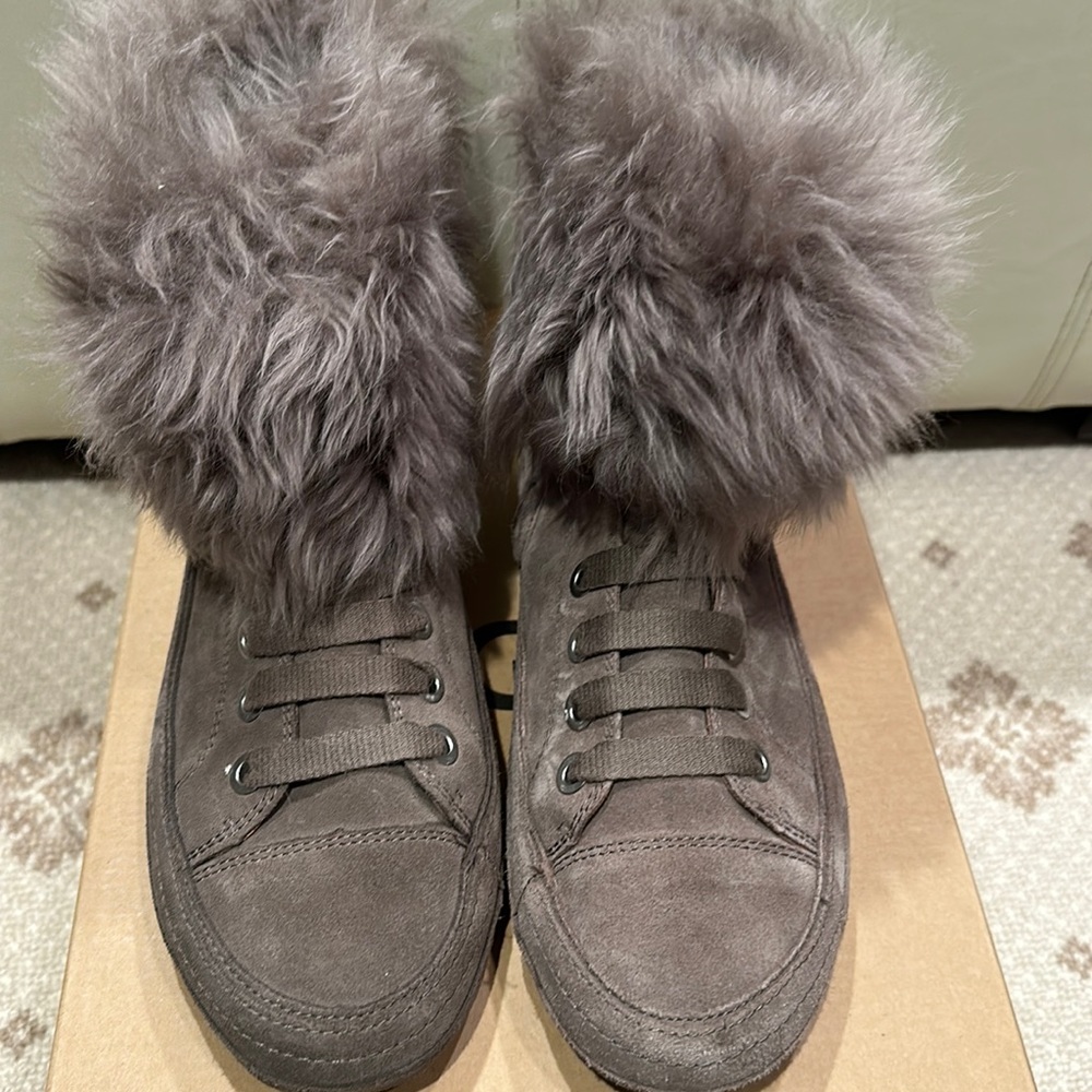 Ugg cold weather sneakers.